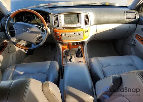 2006 Lexus Lx 470 from USA, damaged, VIN JTJHT00W154001153